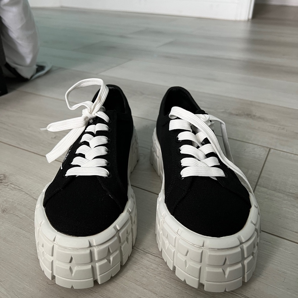 Prada platform sneakers